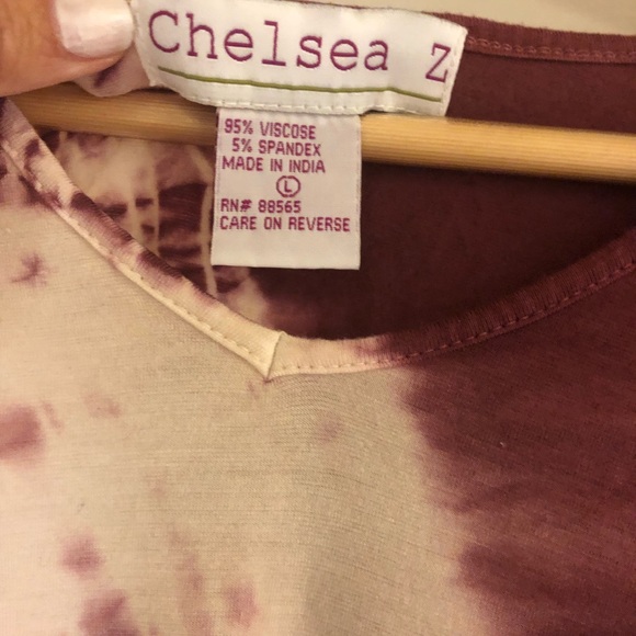 Tie-dye boutique brand tunic in fall hues! - Picture 2 of 3
